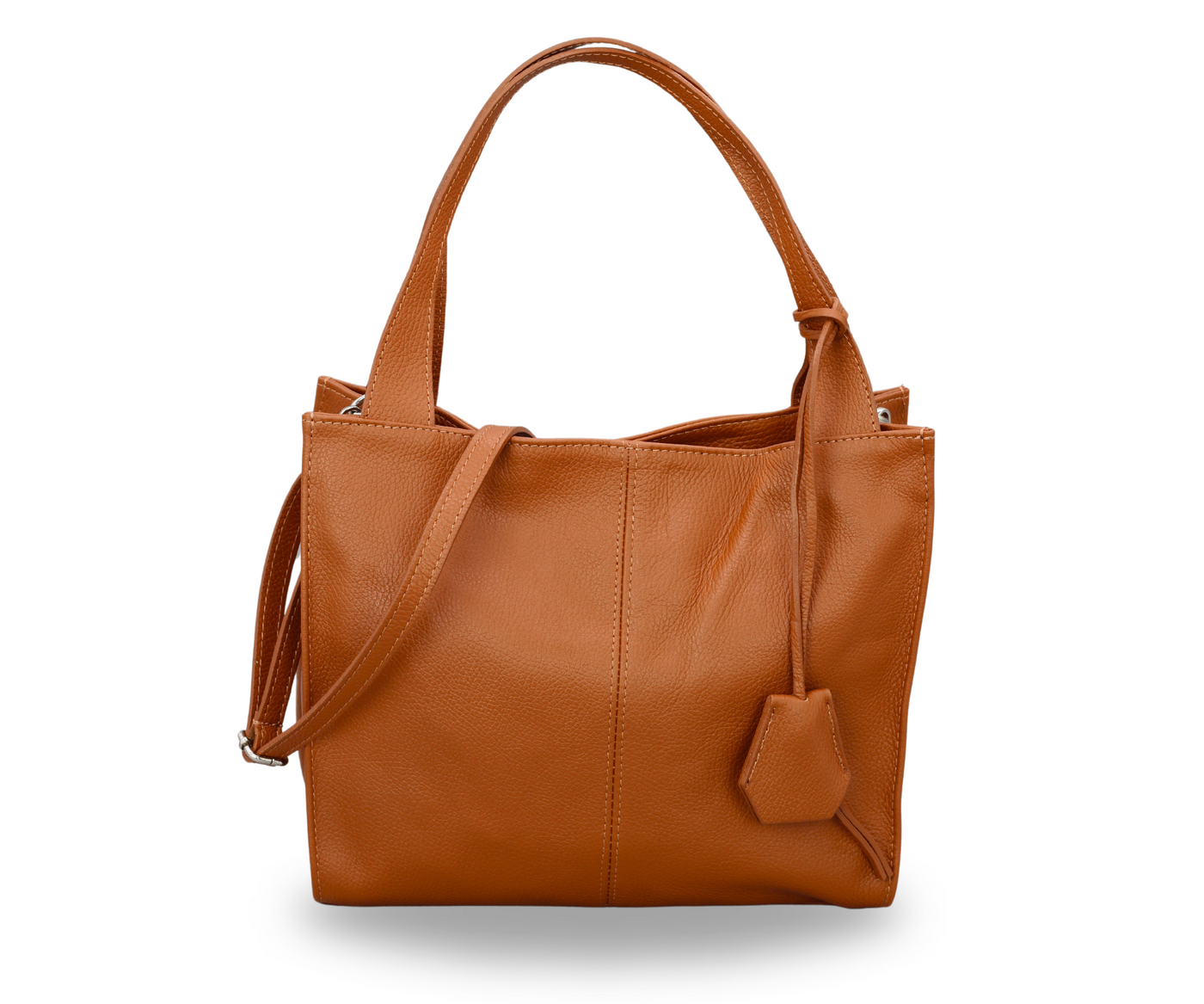 Ella | Premium Leather - Rich Cognac