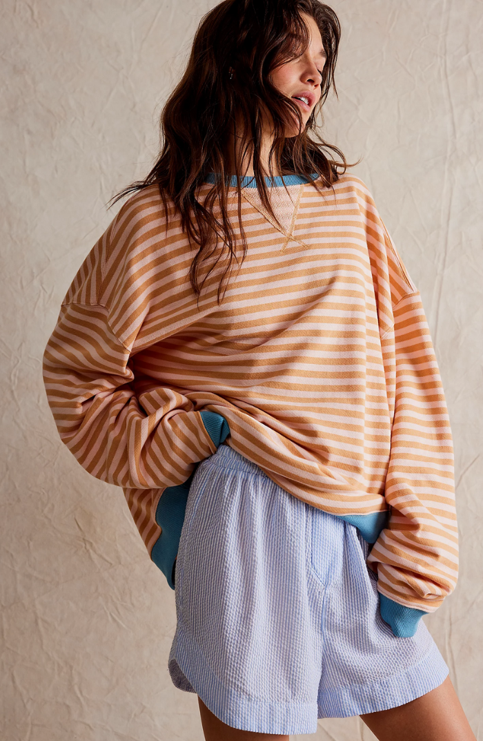 Jade | Striped Oversized Sweater