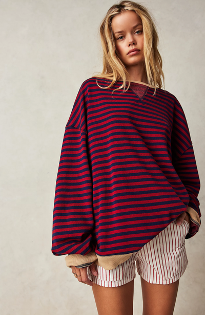 Jade | Striped Oversized Sweater