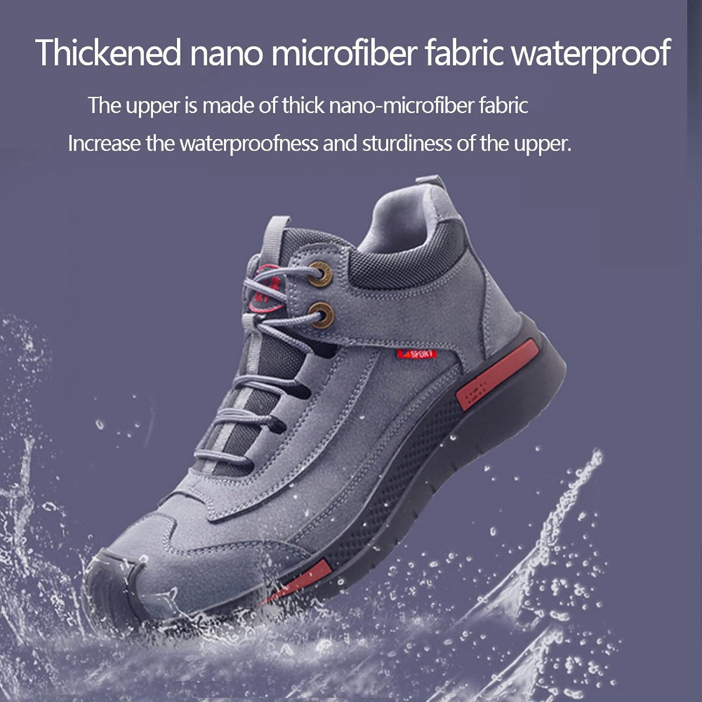 GuardianStride | Waterproof Safety Shoes