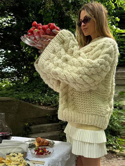 Lennon | Oversized Chunky Knit Pullover