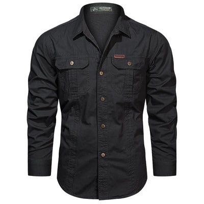 James | Men's Cotton Cargo Shirt