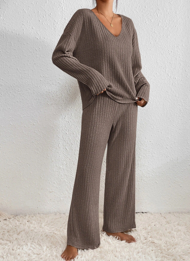 Fiona | Ribbed Knit Two-Piece Set