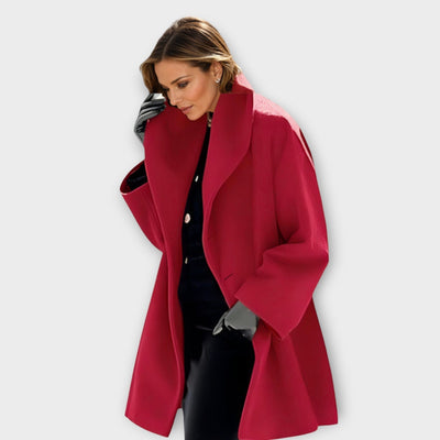 Paula | Luxury Wool Windbreaker Coat