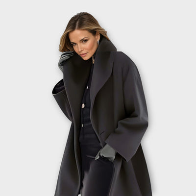 Paula | Luxury Wool Windbreaker Coat