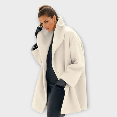 Paula | Luxury Wool Windbreaker Coat