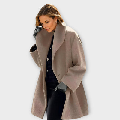 Paula | Luxury Wool Windbreaker Coat