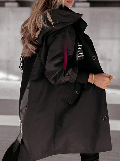 Nadege  | Long Hooded Coat