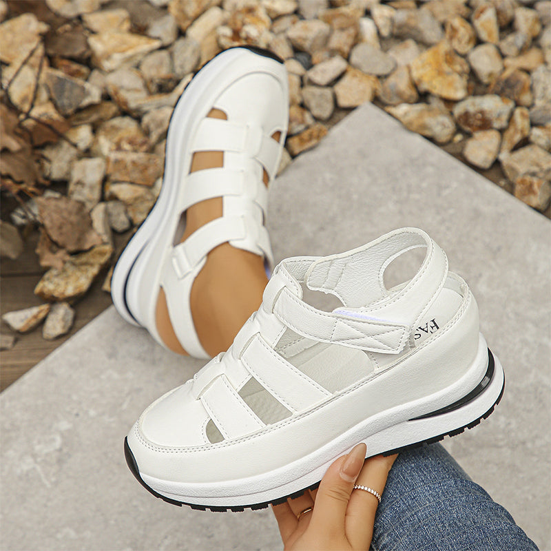 SophiaStride | Elegant Sandal Sneakers