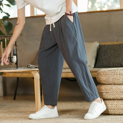 Fresco Linen Trousers